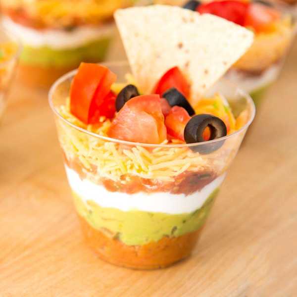 Individual 7 Layer Dips