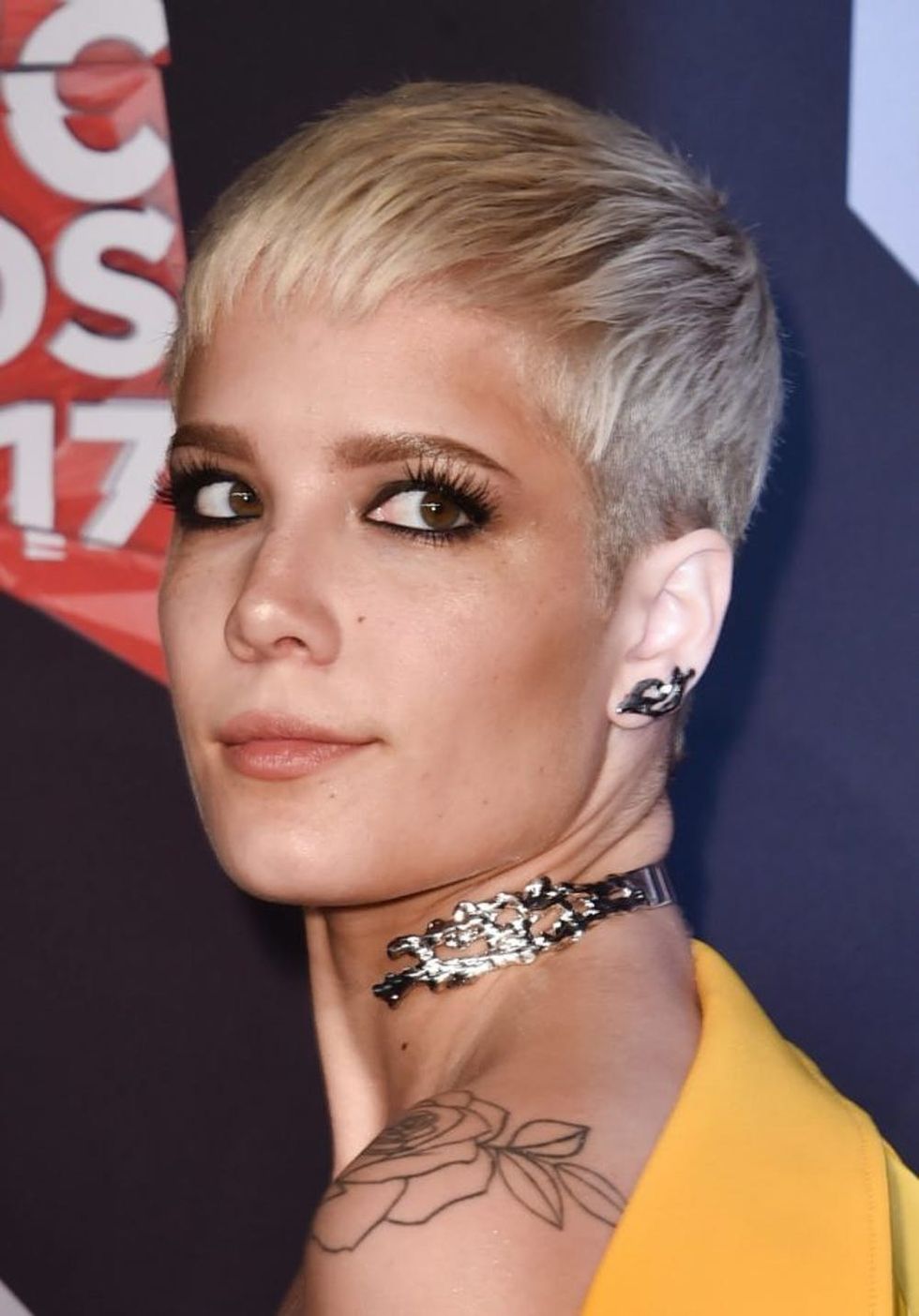 INGLEWOOD, CA - MARCH 05: Singer Halsey attends the 2017 iHeartRadio Music Awards which broadcast live on Turner's TBS, TNT, and truTV at The Forum on March 5, 2017 in Inglewood, California. (Photo by Alberto E. Rodriguez/Getty Images)