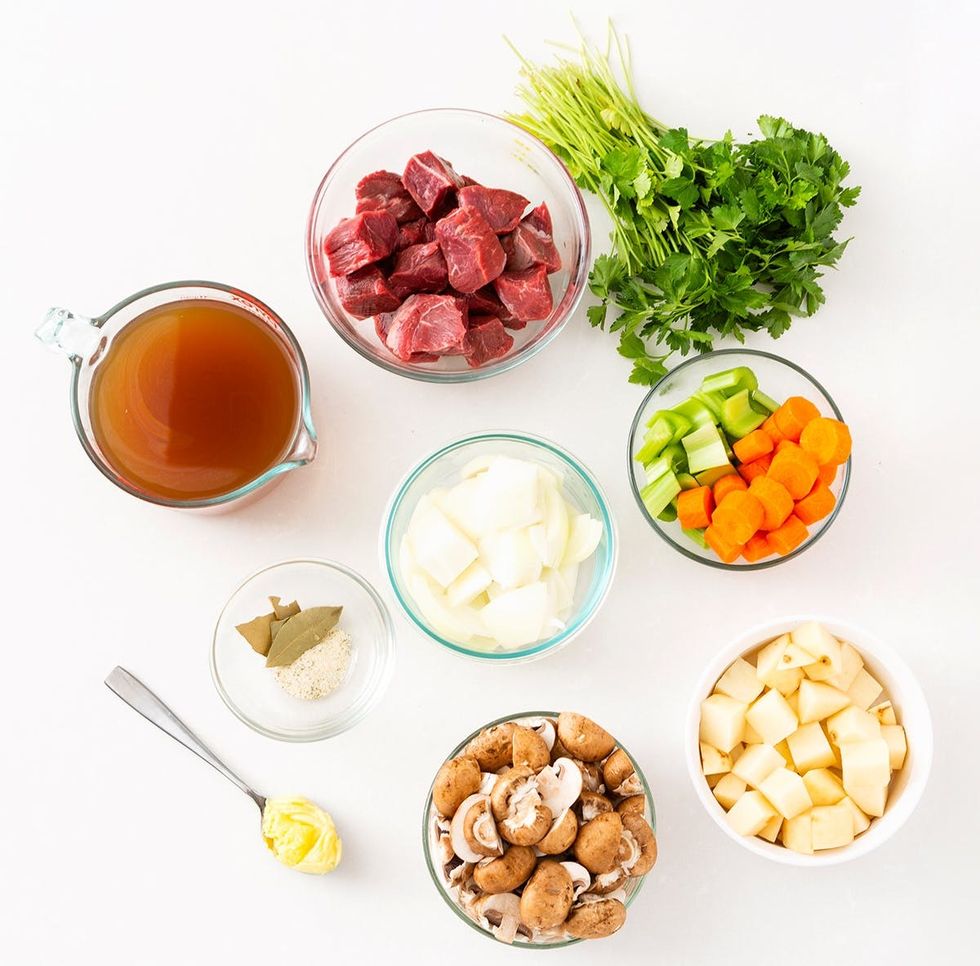 Ingredients For Instant Pot Beef Stew