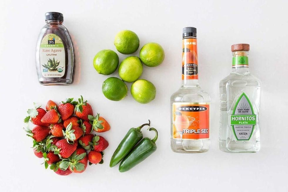 ingredients for margarita