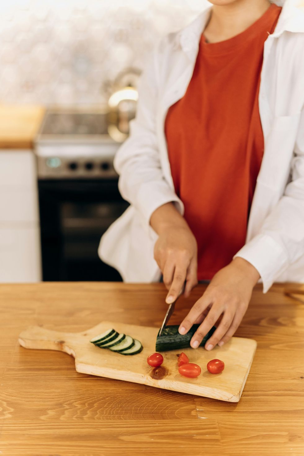 Ingredients for Mediterranean Salad