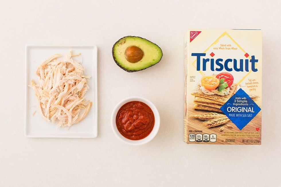 Ingredients for spicy chicken bites