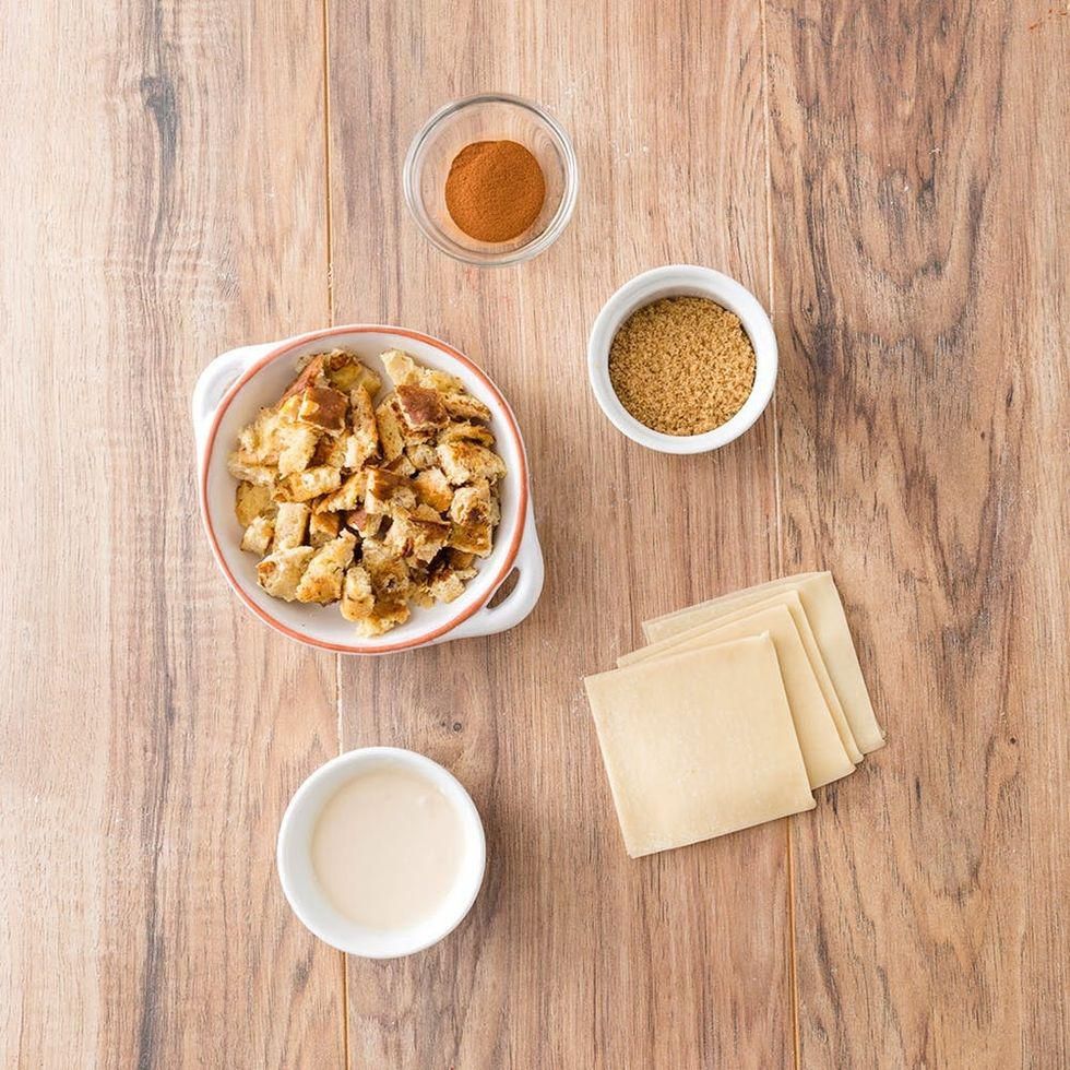 ingredients for the French Toast