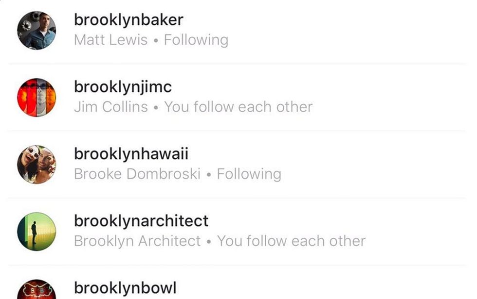 instagram follower update