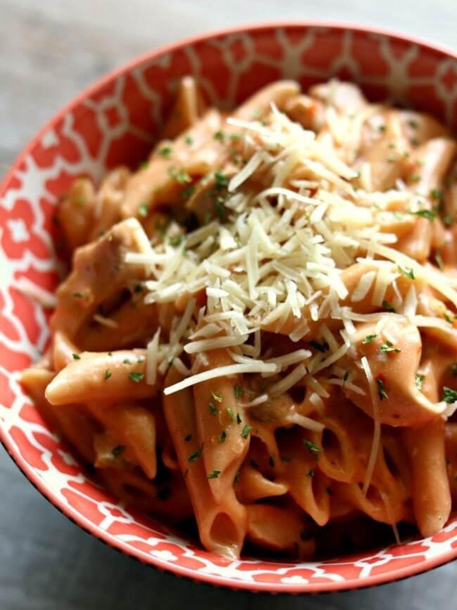 Instant Pot Chicken Alfredo Salsa Pasta