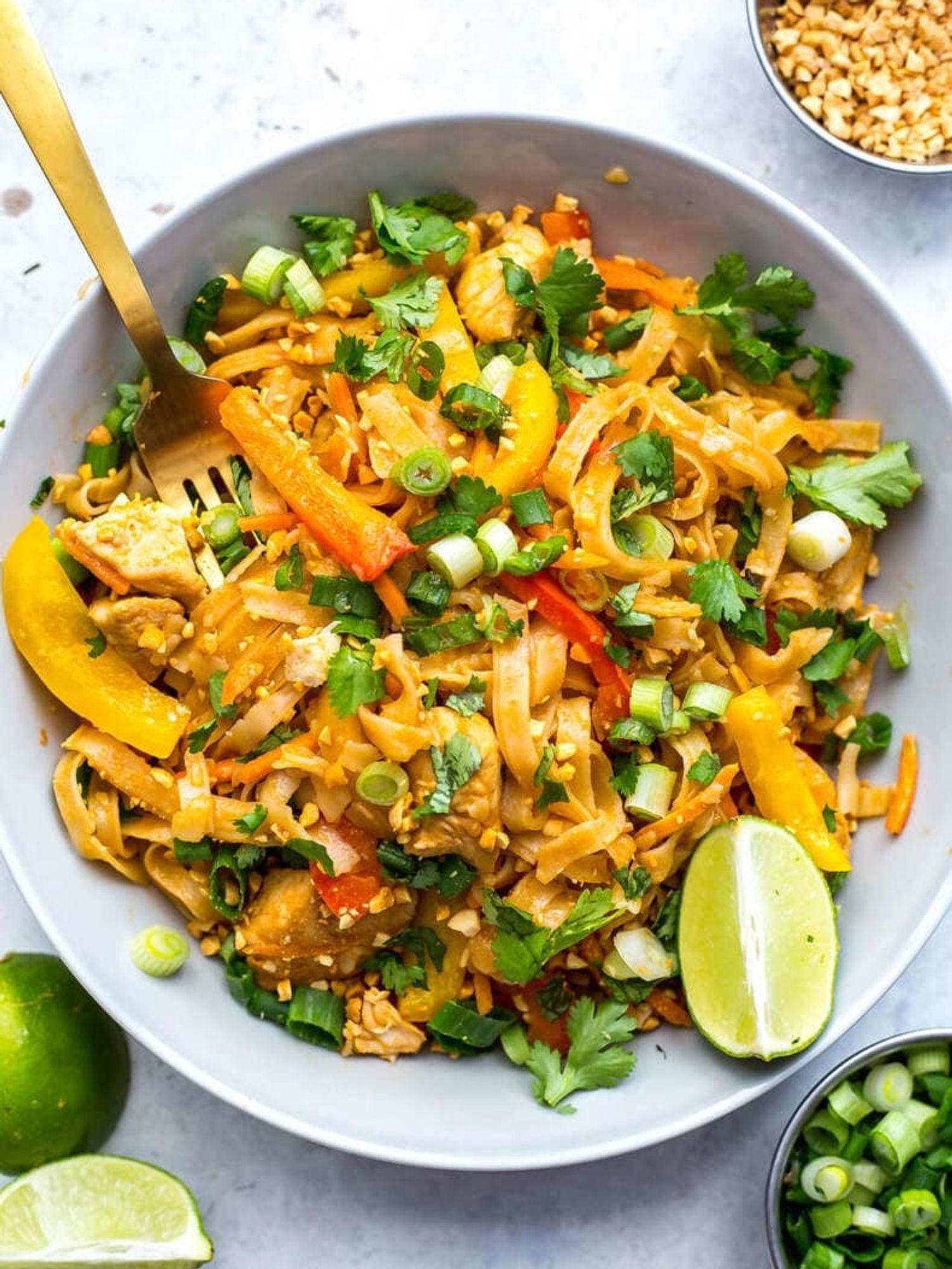 Instant Pot Chicken Pad Thai pressure cooker recipes