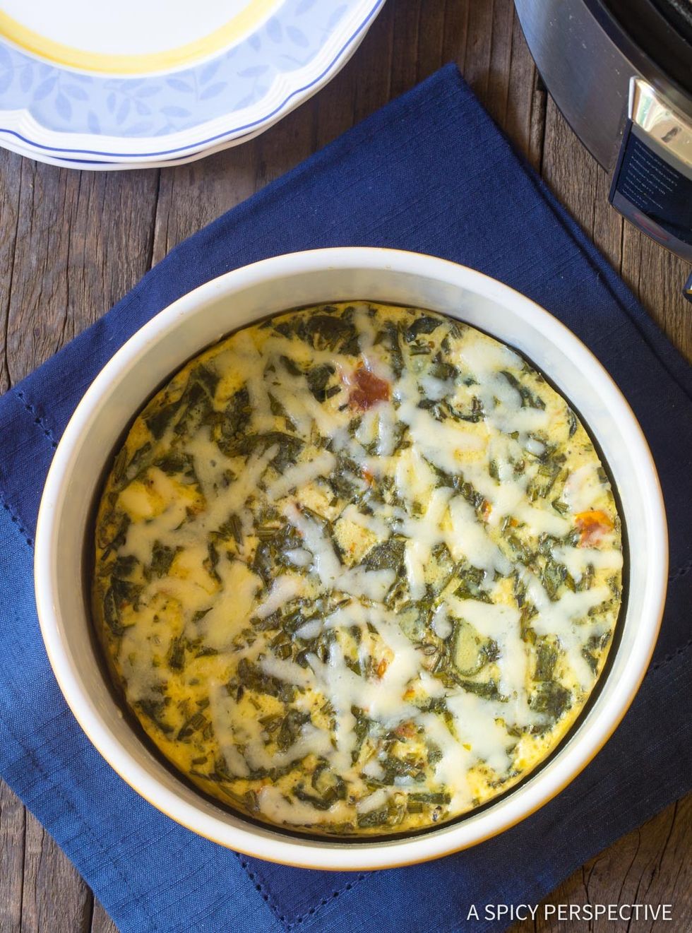 Instant Pot Keto Crustless Quiche