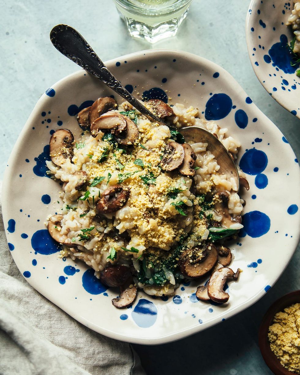 Instant Pot Mushroom Risotto