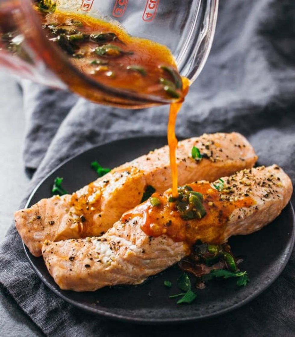 Instant Pot Salmon With Chili-Lime Sauce Recipe