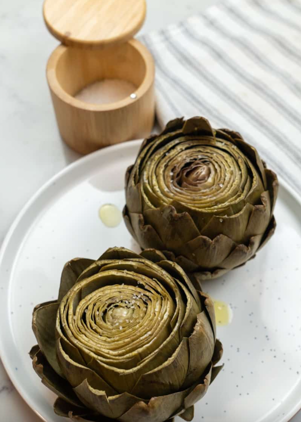 Instant Pot Steamed Artichokes