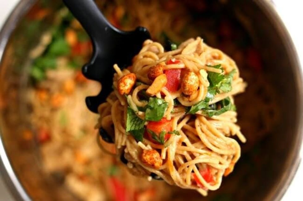 Instant Pot Thai Chicken Noodles Recipe