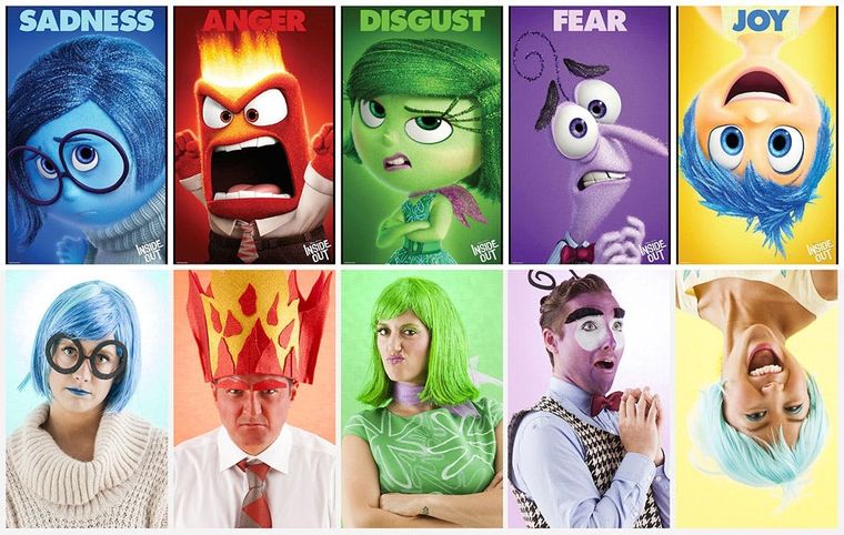Inside Out Characters Costume Inside Out Shirt Inside Out 
