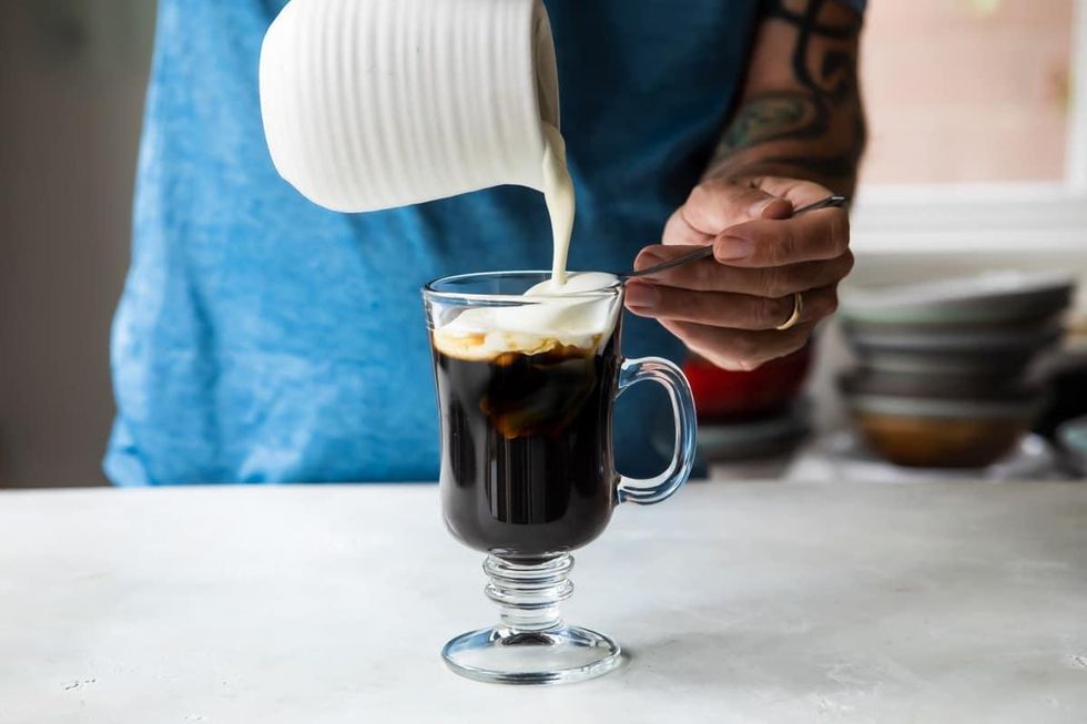 irish coffee easy cocktail recipe