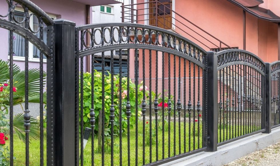 iron fencing
