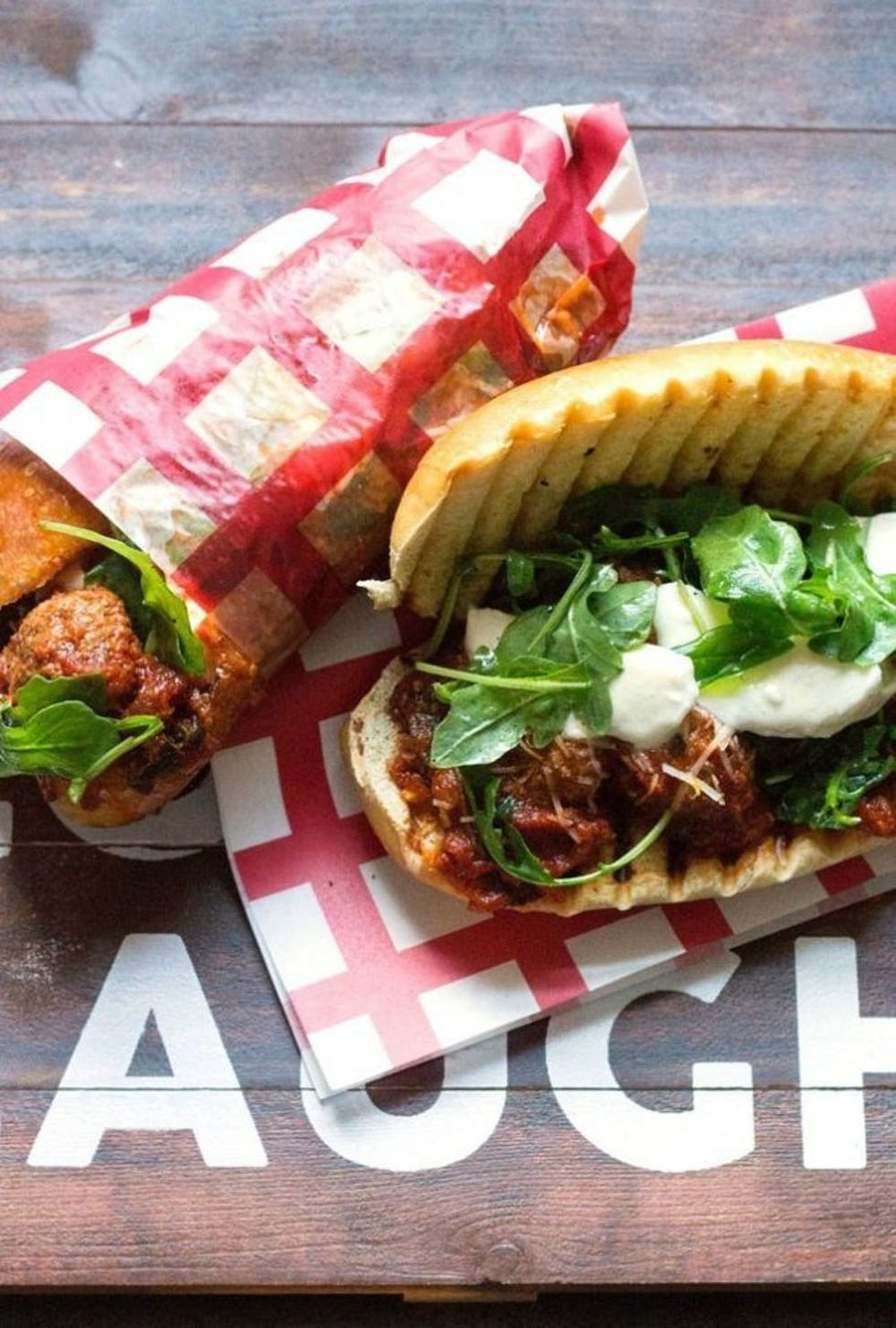 Italian Meatball Hero Sandwich