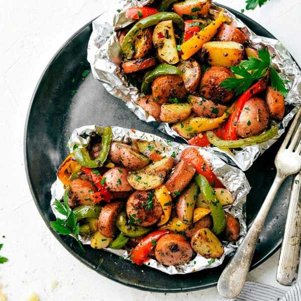 Italian Sausage and Veggies Foil Pack