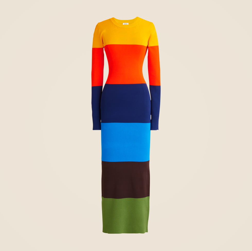 j.crew christopher john rogers colorblock dress