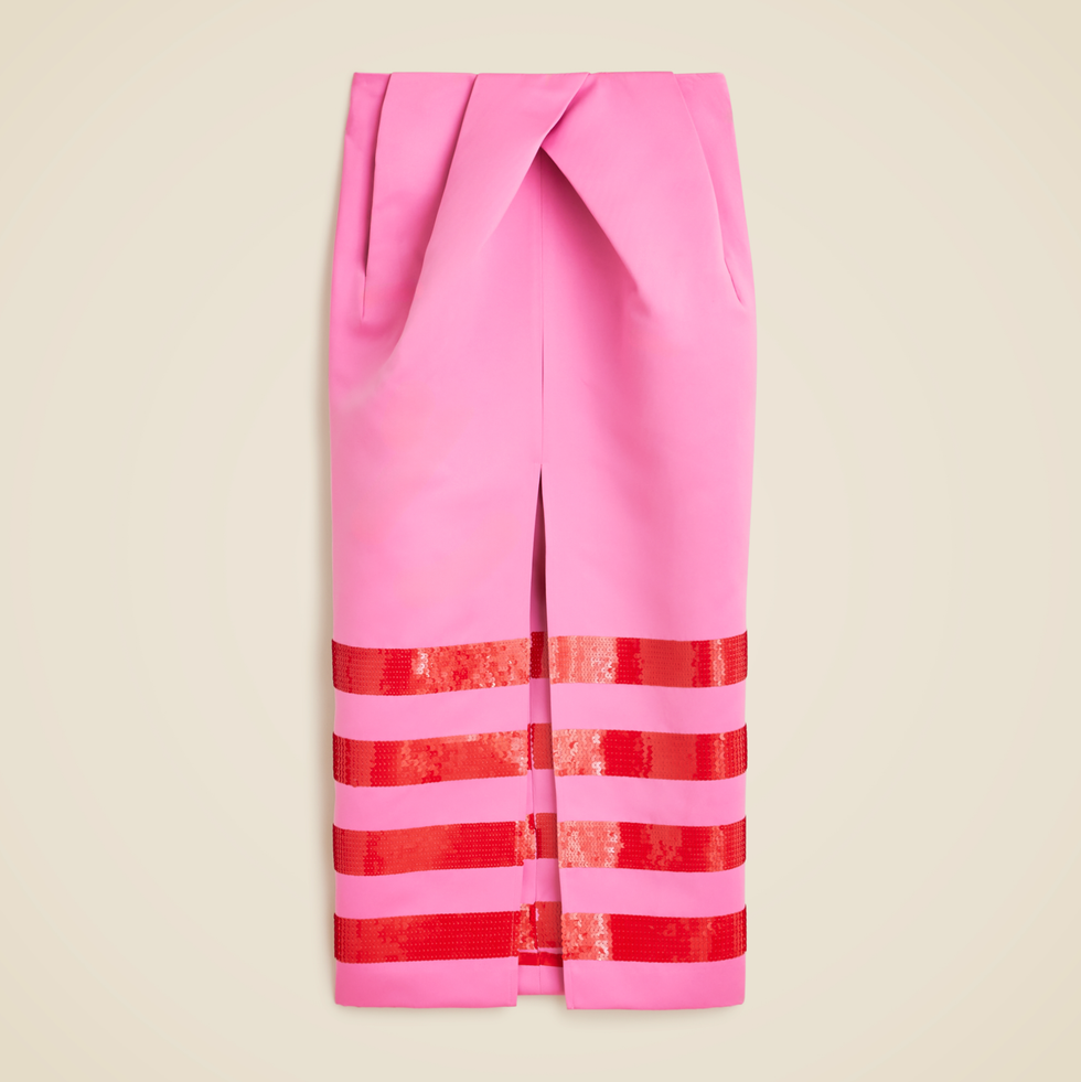 j.crew christopher john rogers \u200bSculpted Skirt In Duchesse Satin