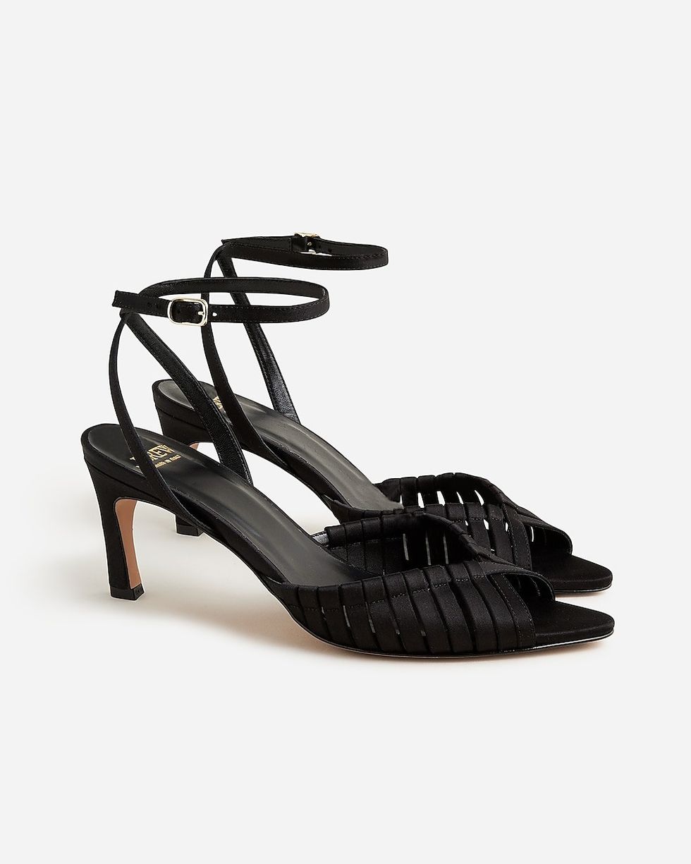 J.Crew Made In Italy Satin Heels
