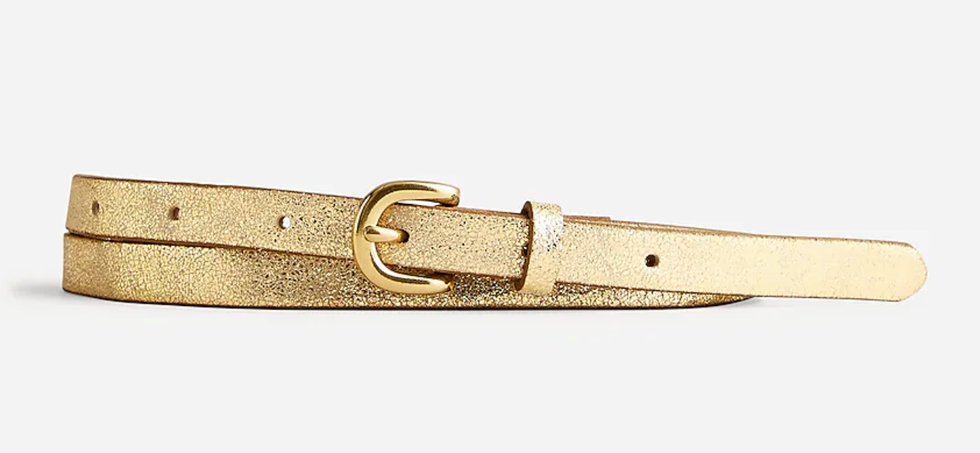 J. Crew Skinny Leather Belt