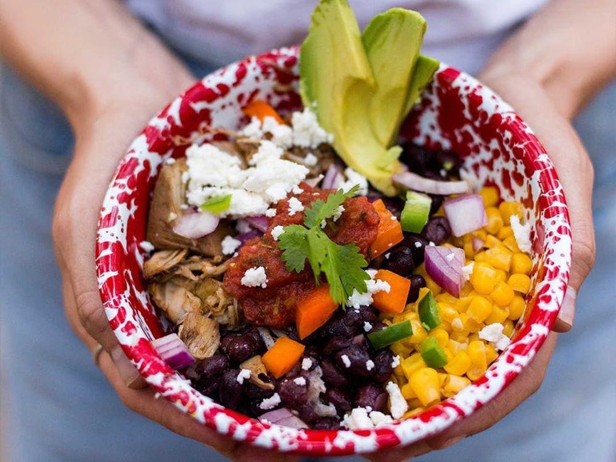 Jackfruit Burrito Bowls