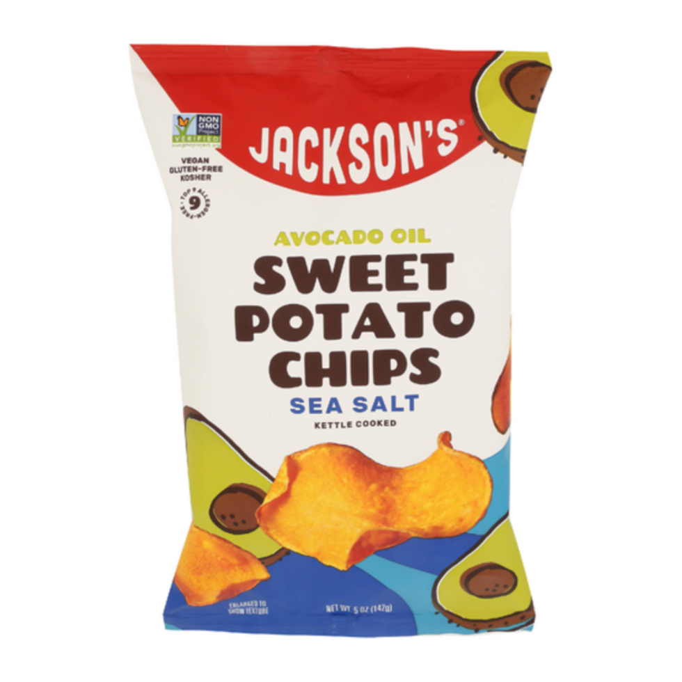 Jackson's Chips Sea Salt Sweet Potato Chips