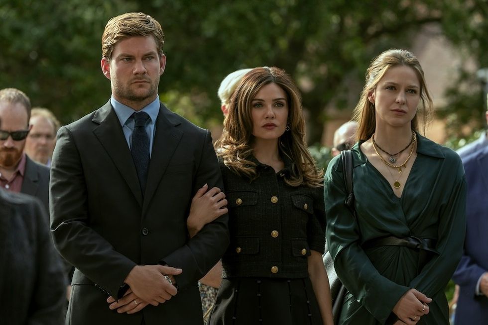 jake weary danielle campbell and melissa benoist in the waterfront cast