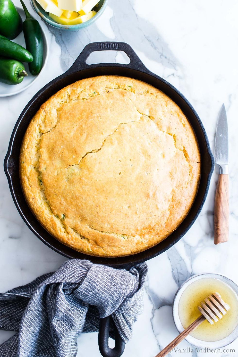 Jalape\u00f1o Cheddar Cornbread