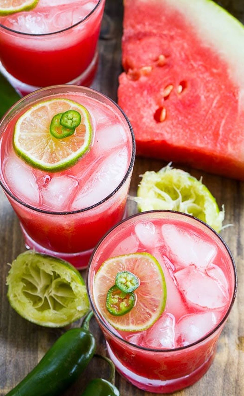 Jalape\u00f1o Watermelon Margarita