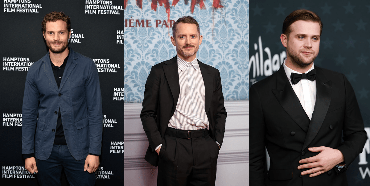 Jamie Dornan, Elijah Wood, Leo Woodall