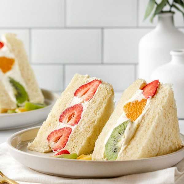 Japanese Fruit Sandwich