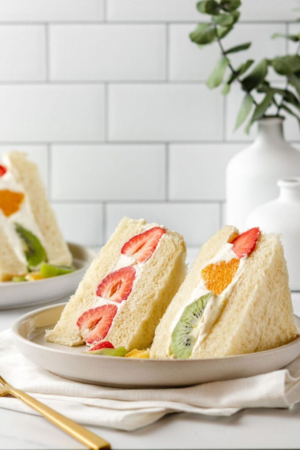 Japanese Fruit Sandwich