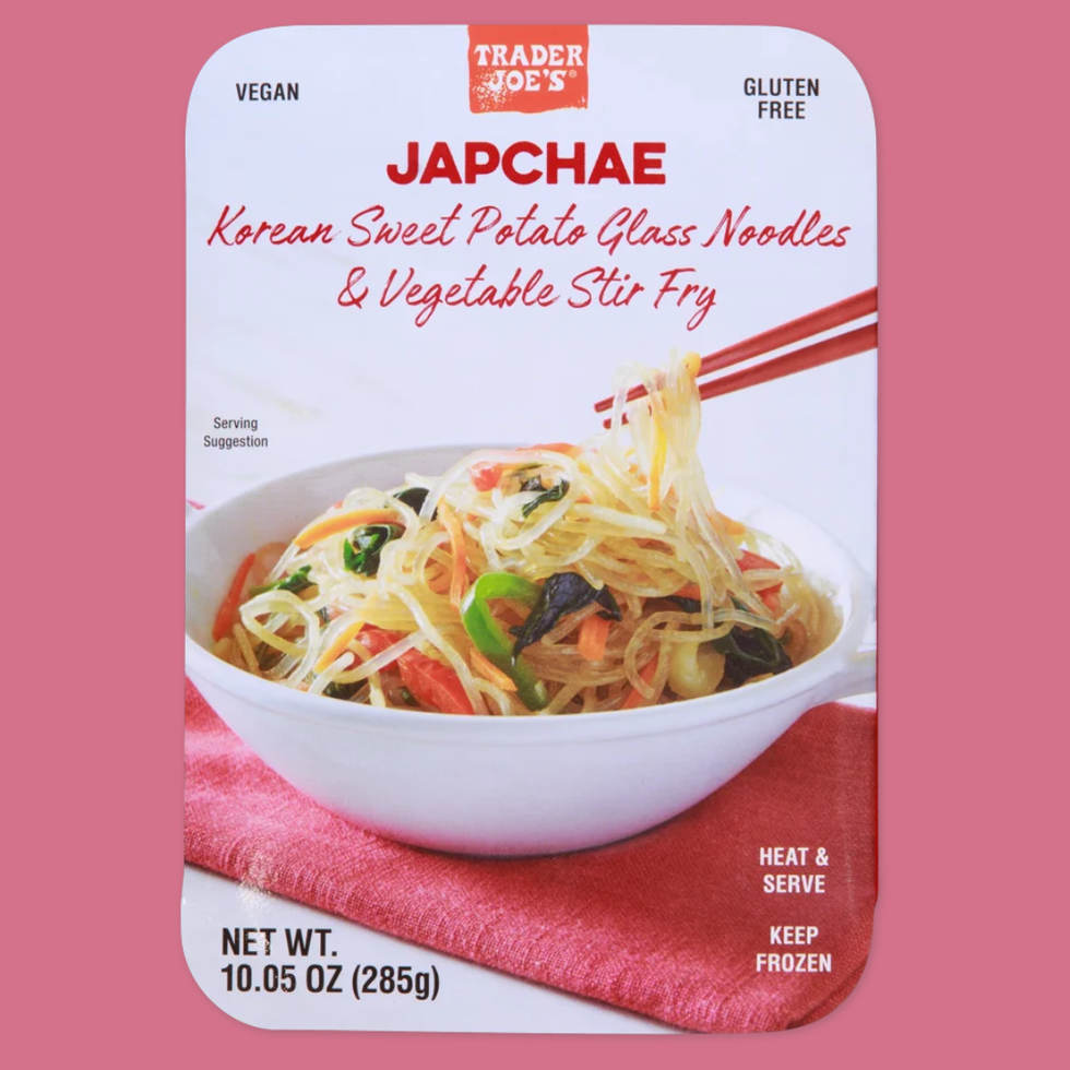 Japchae Korean Glass Noodles + Vegetable Stir Fry