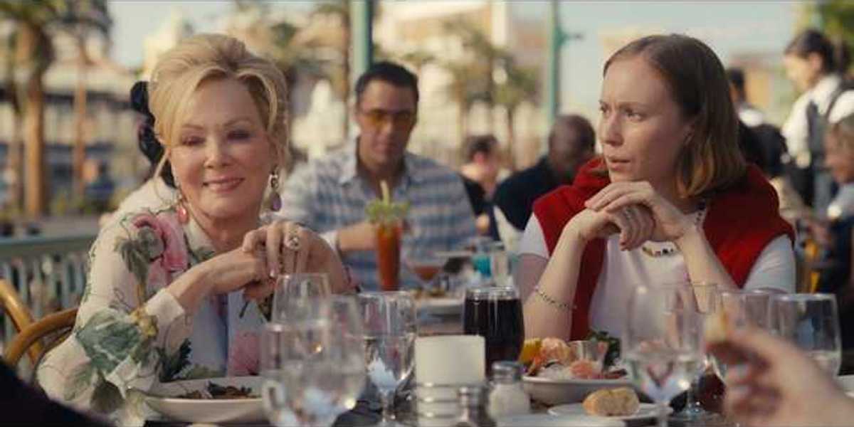 Jean Smart and Hannah Einbinder. in Hacks