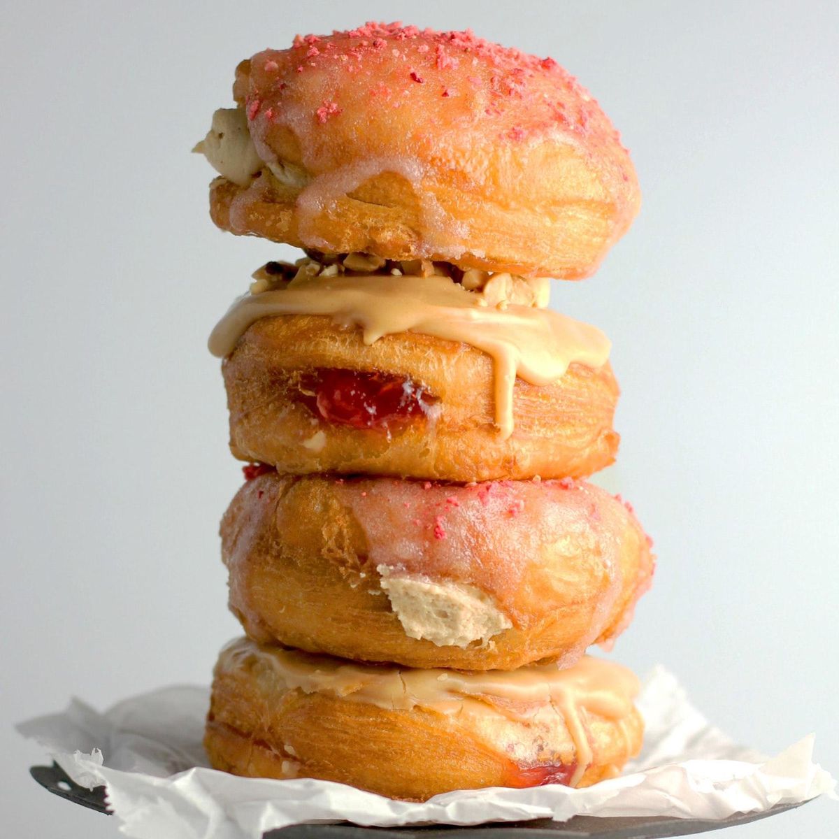 jelly filled paczki donuts