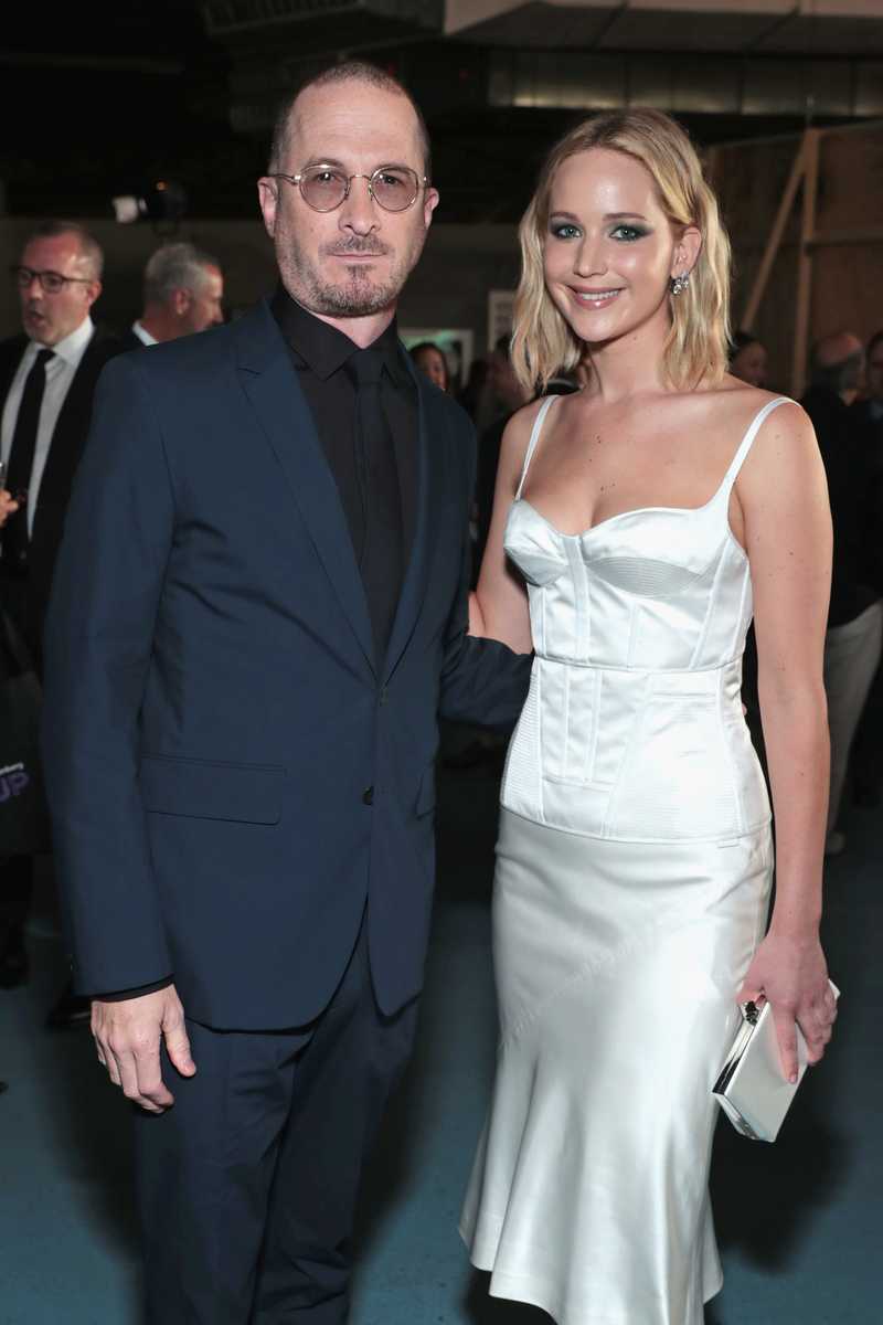 sachin and babi light blue dress Jennifer Lawrence marries Cooke Maroney in Rhode Island wedding