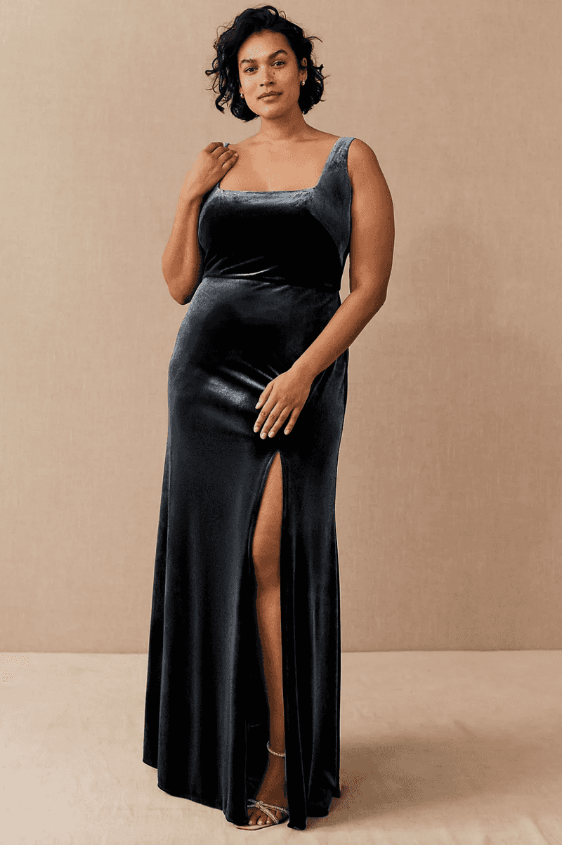 knee length dresses for ladies Jenny Yoo "Mara"  Elizabeth Johns