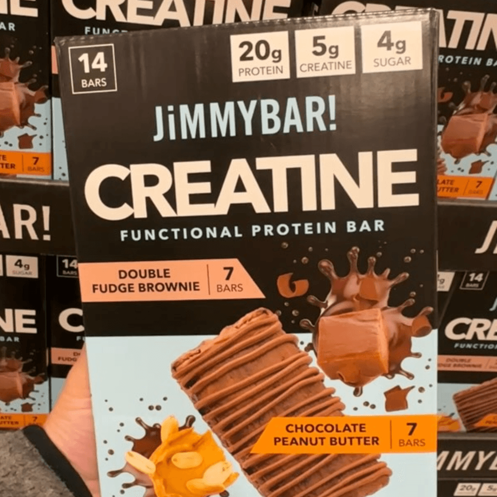 JiMMYBAR! Creatine Protein Bars