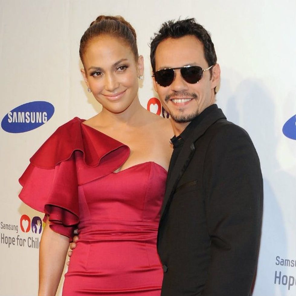 JLO jennifer lopez marc antony by Kevin Winter