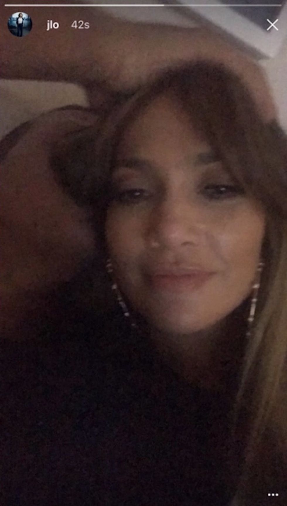 JLo selfie