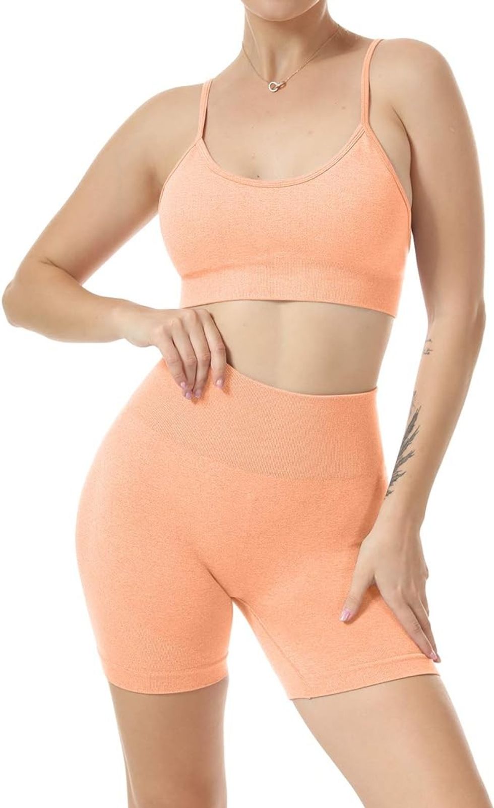 JNINTH Seamless Yoga Set 2-Piece