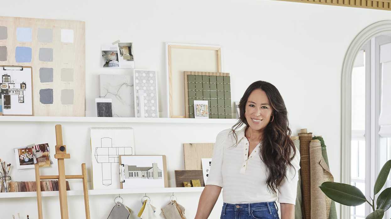 joanna gaines in studio