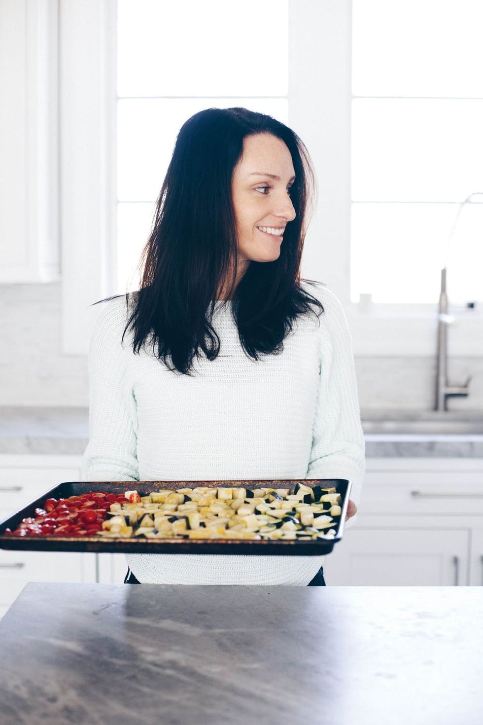 Jodi Moreno is a natural foods trained cook who wrote the More with Less cookbook on whole food eating made simple through meal equations.