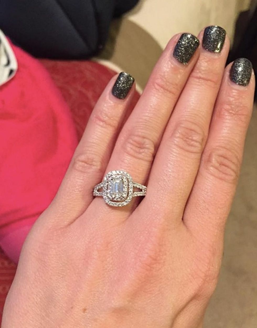 Jodie Sweetin engagement ring