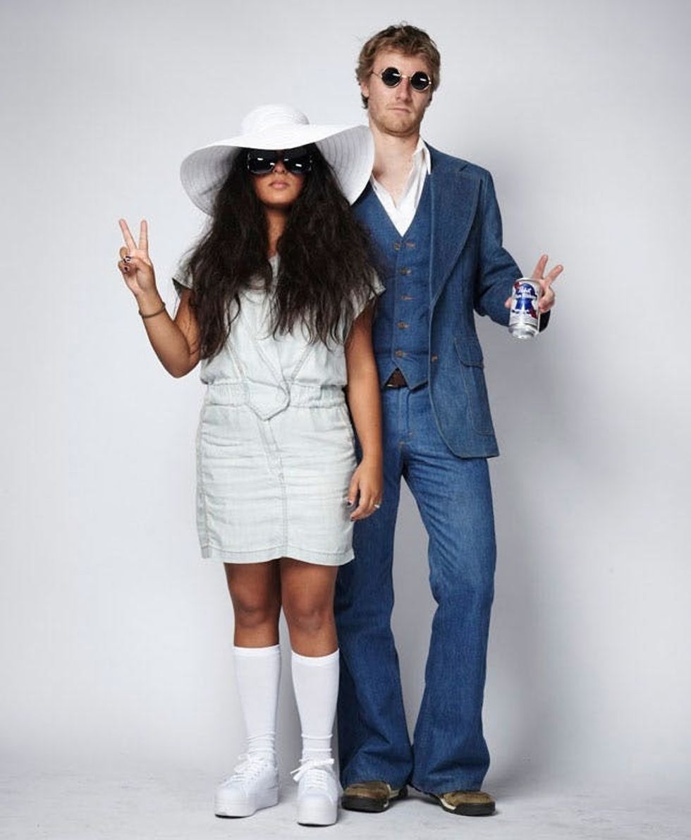John Lennon and Yoko Ono