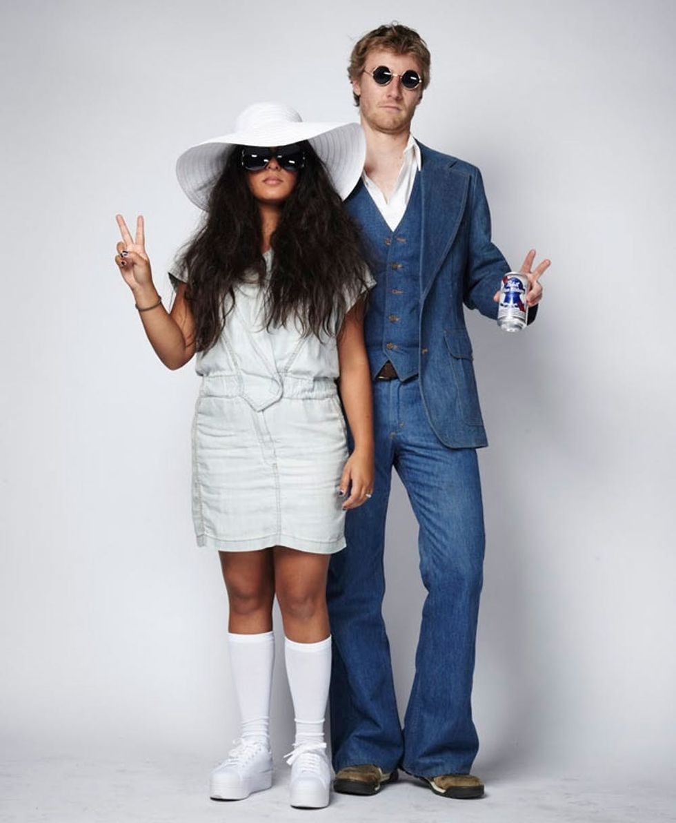John Lennon and Yoko Ono