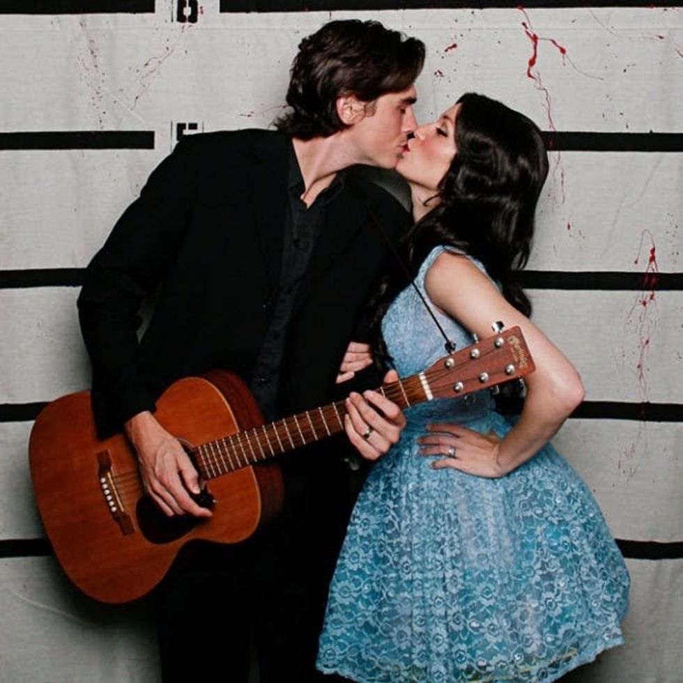 Johnny Cash and June Carter