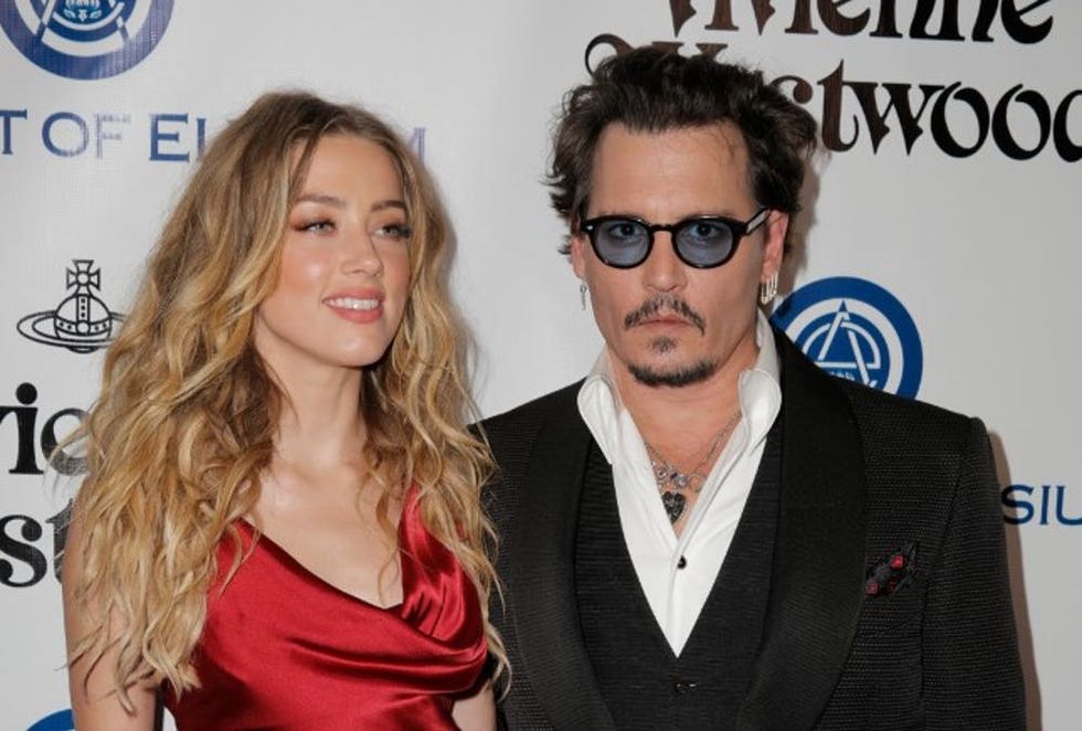 Johnny Depp and Amber Heard