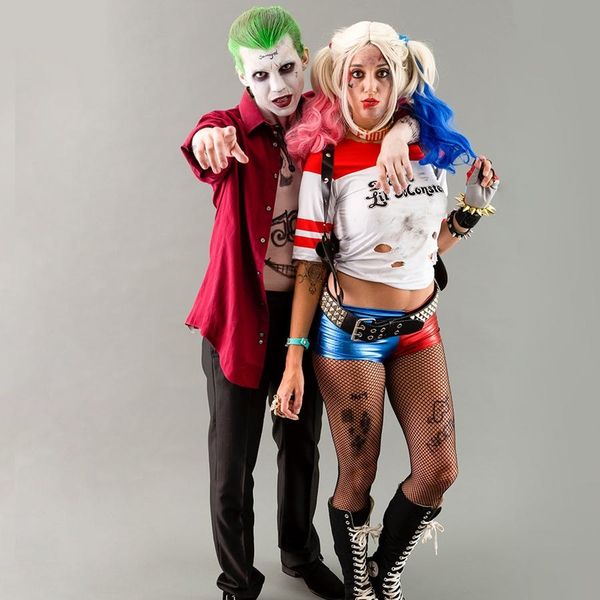 Master Joker & Harley Quinn Couples Costume! - Brit + Co