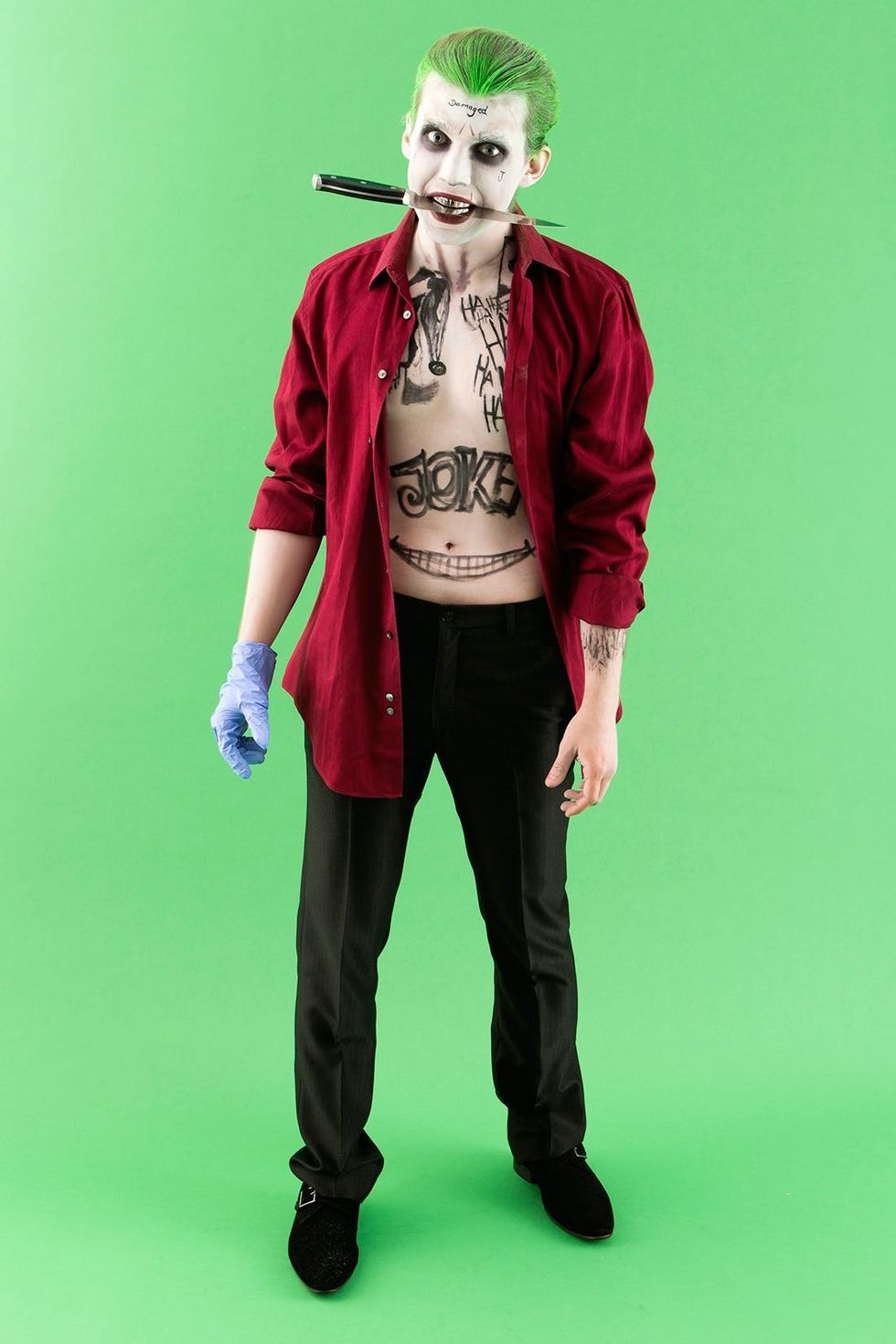 How to Make Suicide Squad’s The Joker Costume for Halloween Brit + Co